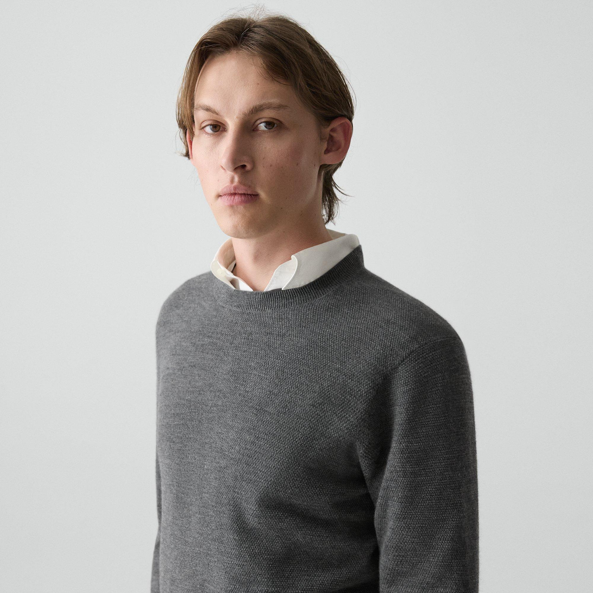 Crewneck Sweater in Cashmere - 5