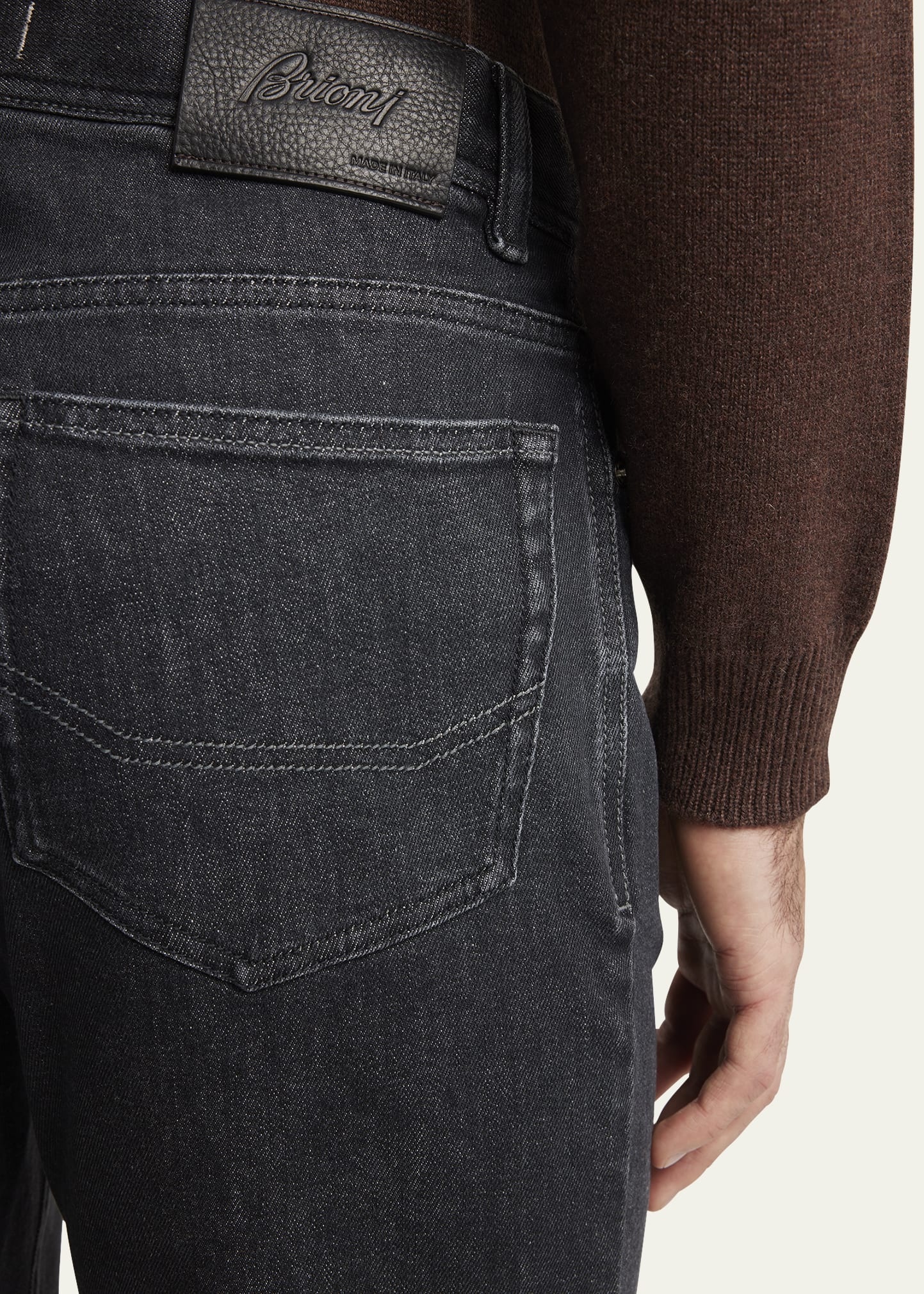 Men's Slim Denim Stretch Jeans - 5