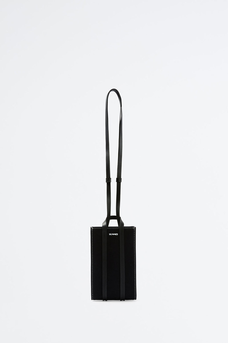 MICRO PARALLELEPIPEDO BAG / black 1