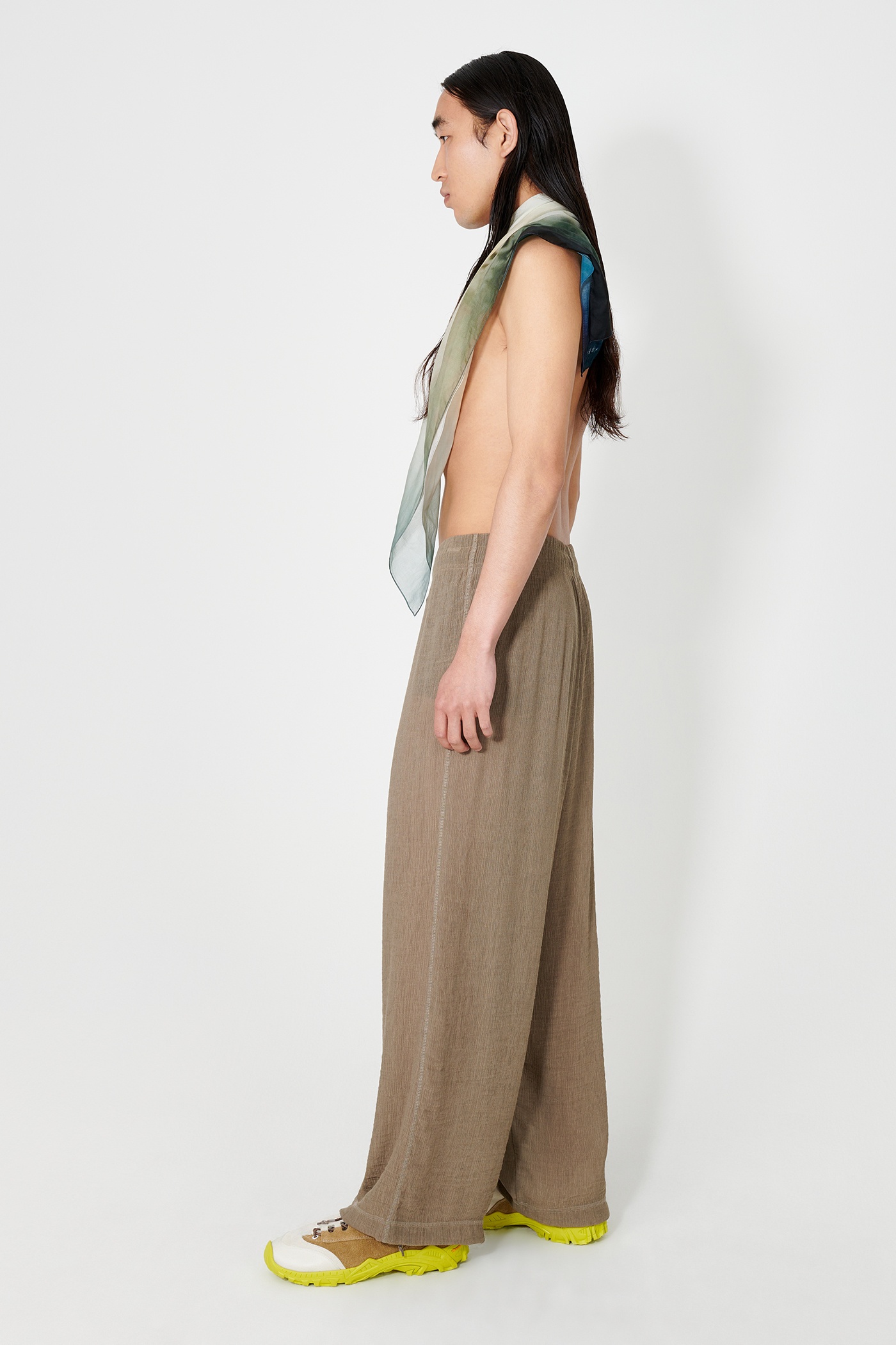 Reduced Trouser Muck Ruffle Viscose - 5