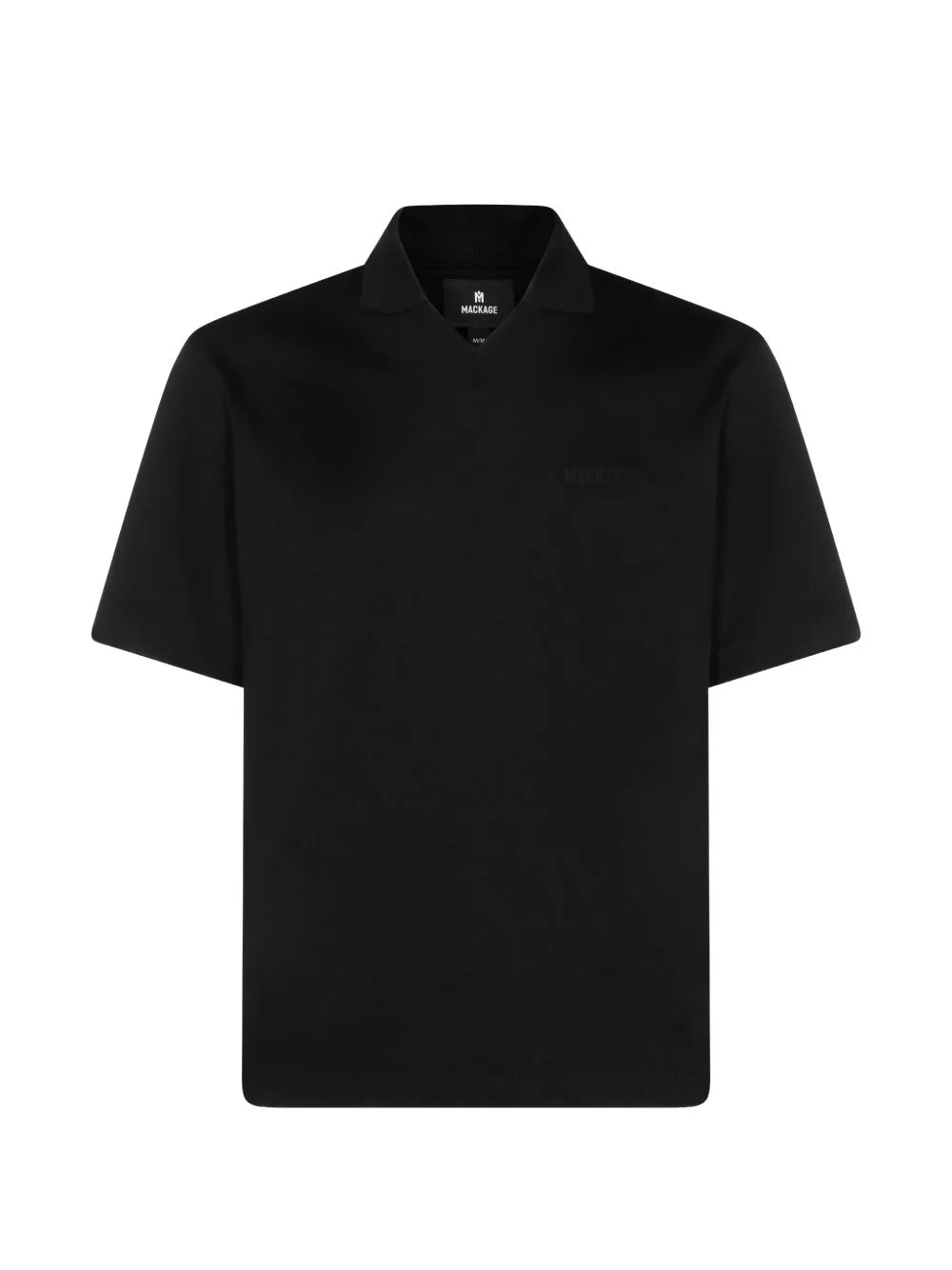 v-neck polo shirt - 1