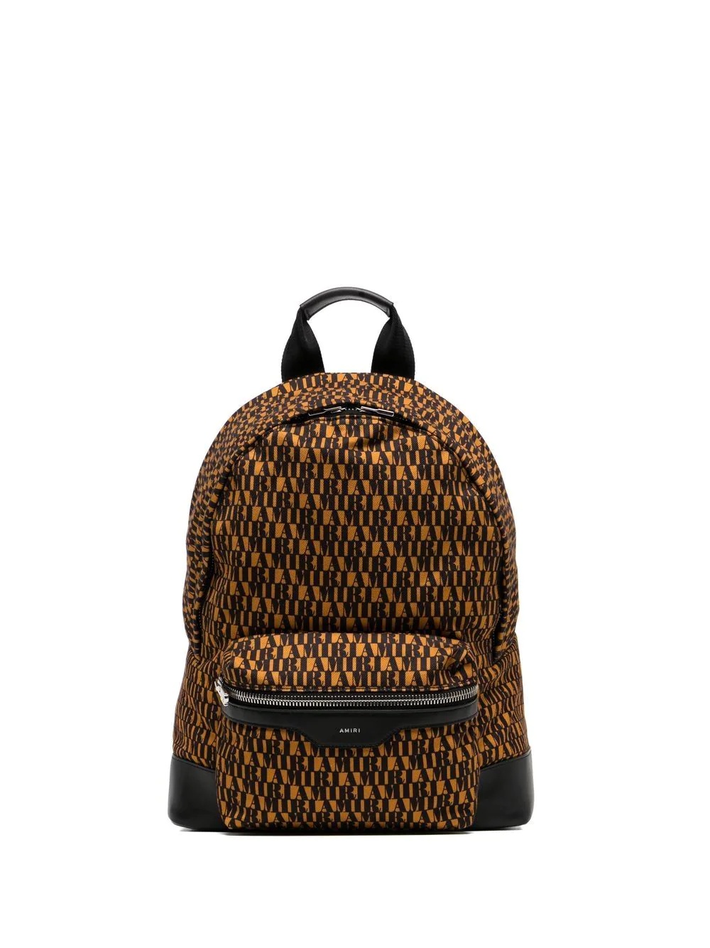 monogram-print backpack - 1