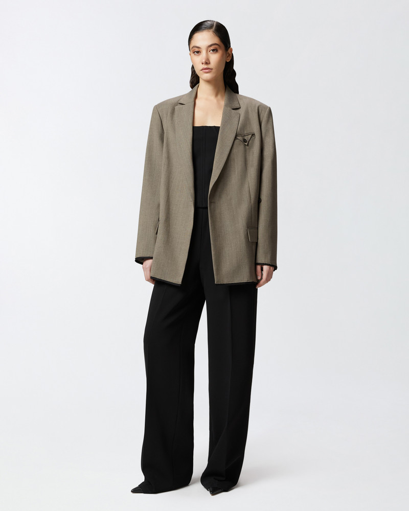 ELEGANT BUSTIER JUMPSUIT WITH WIDE-LEG TROUSERS 3