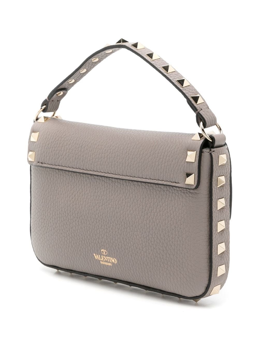 Rockstud leather mini bag - 3