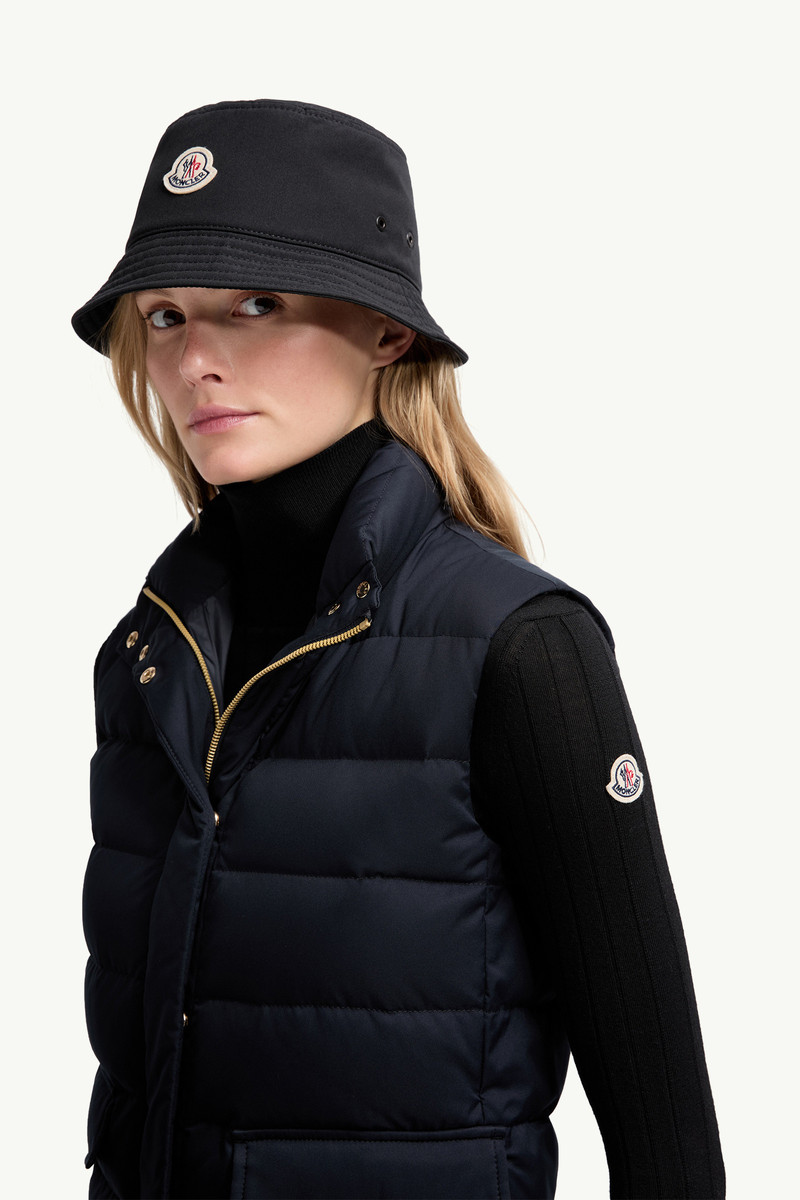 Moncler Cotton Blend Bucket Hat outlook