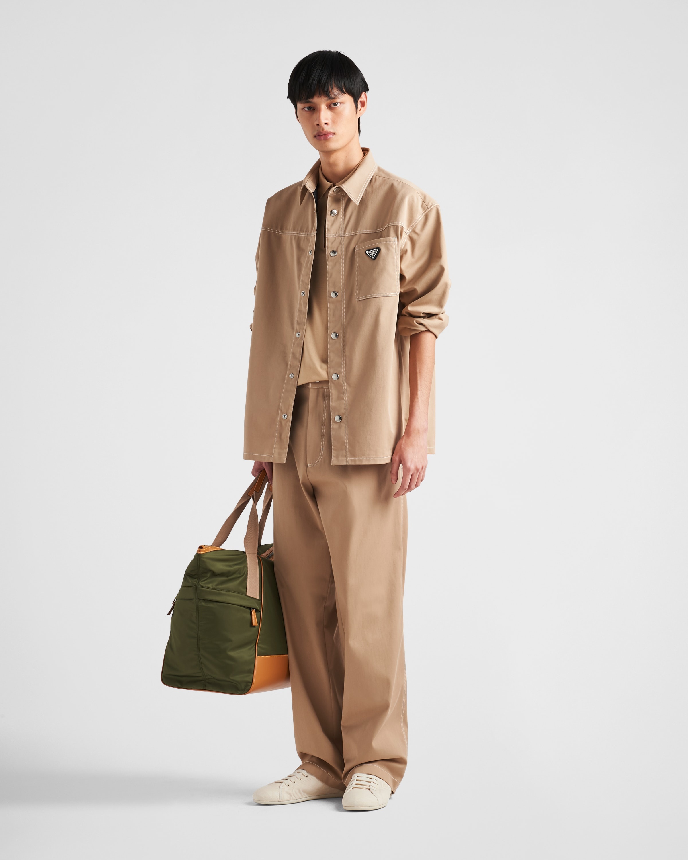Stretch cotton pants - 2