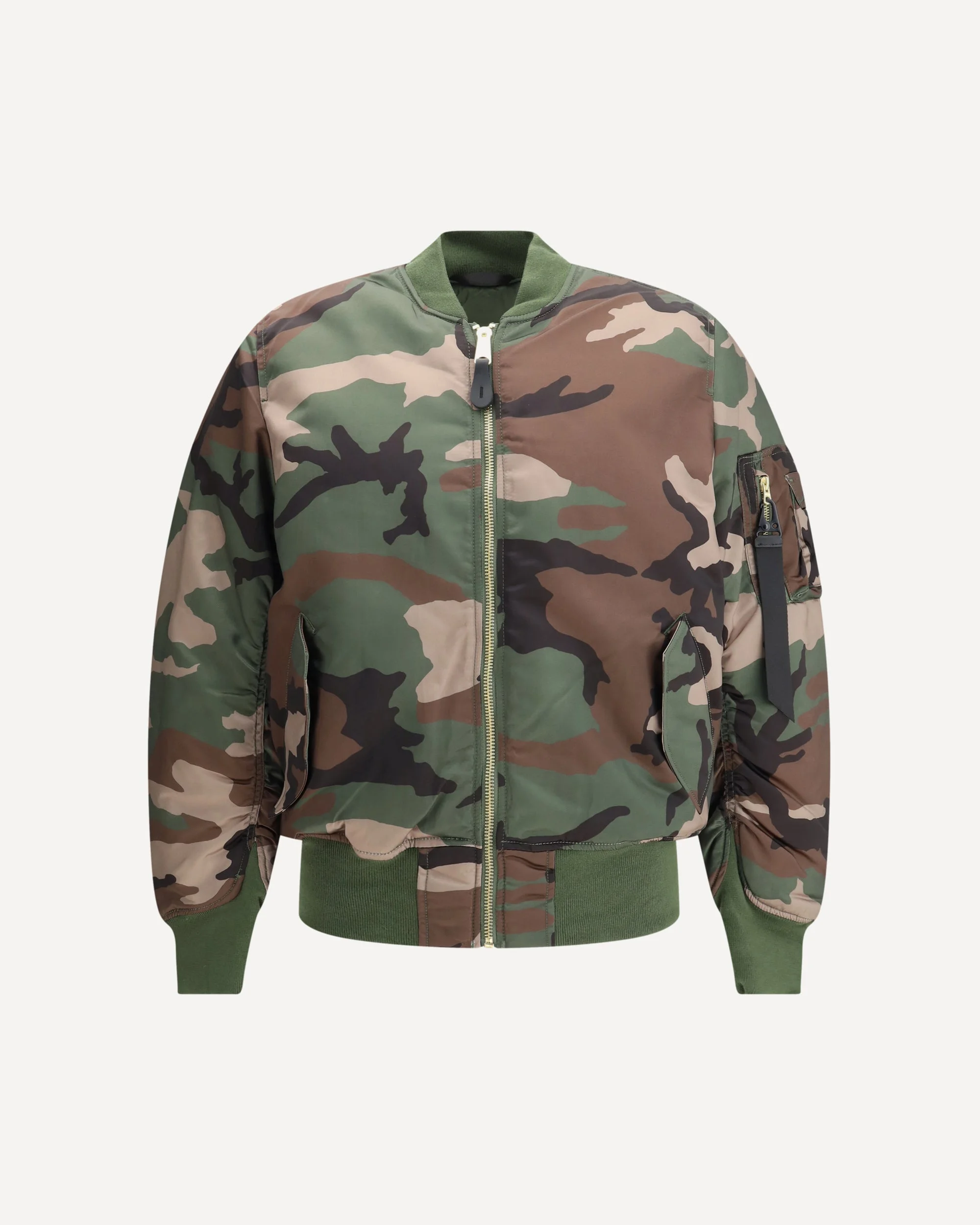 MA-1 Base Camo Flight Bomber Jacket - 1