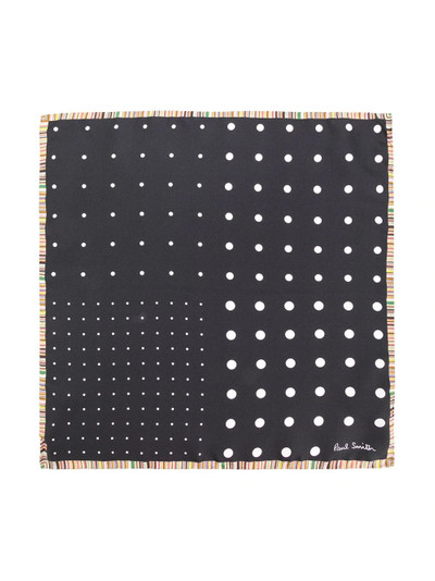 Paul Smith polka-dot pocket square outlook