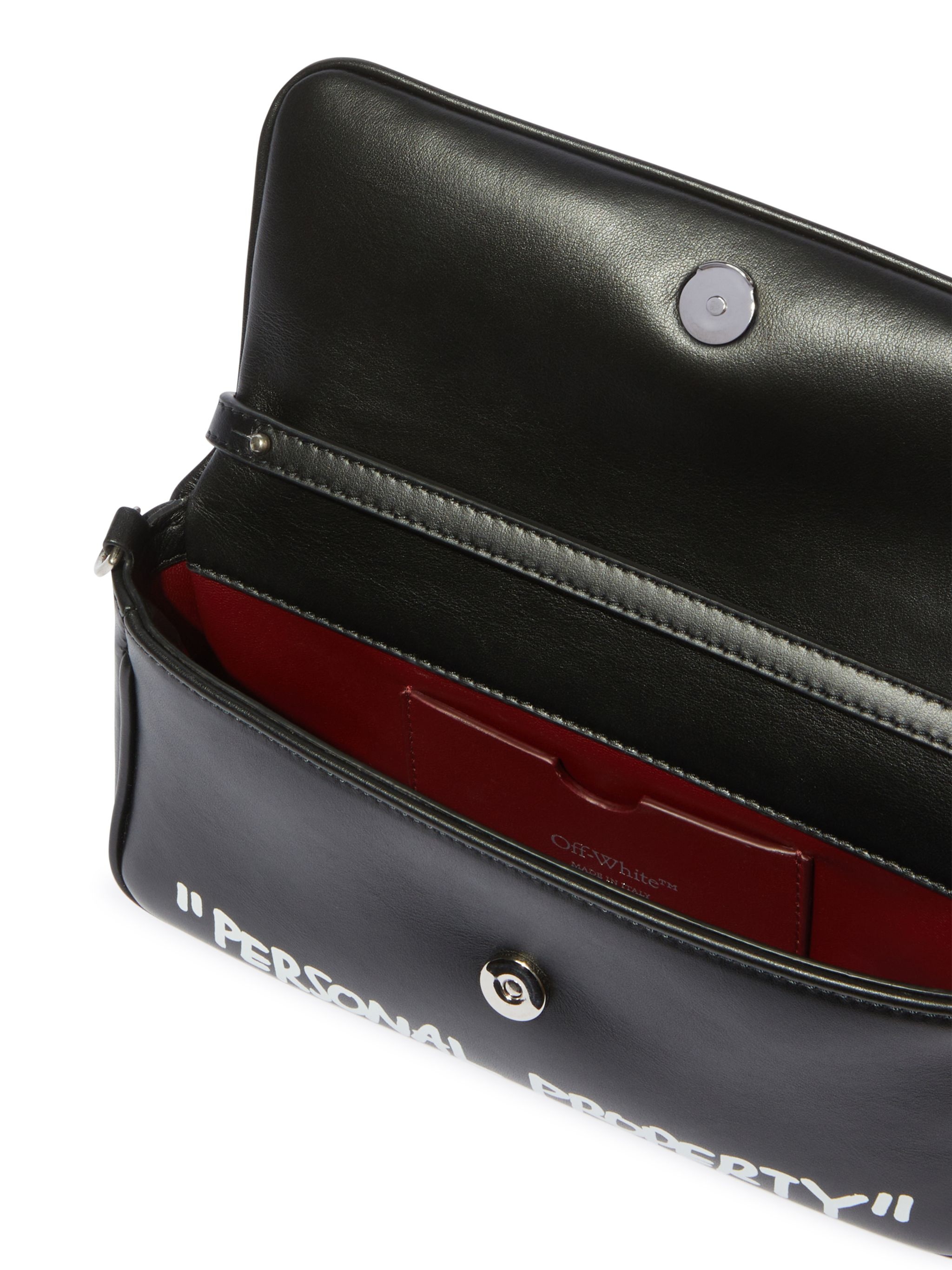 Black Jitney 0.7 Quote Shoulder Bag - 5