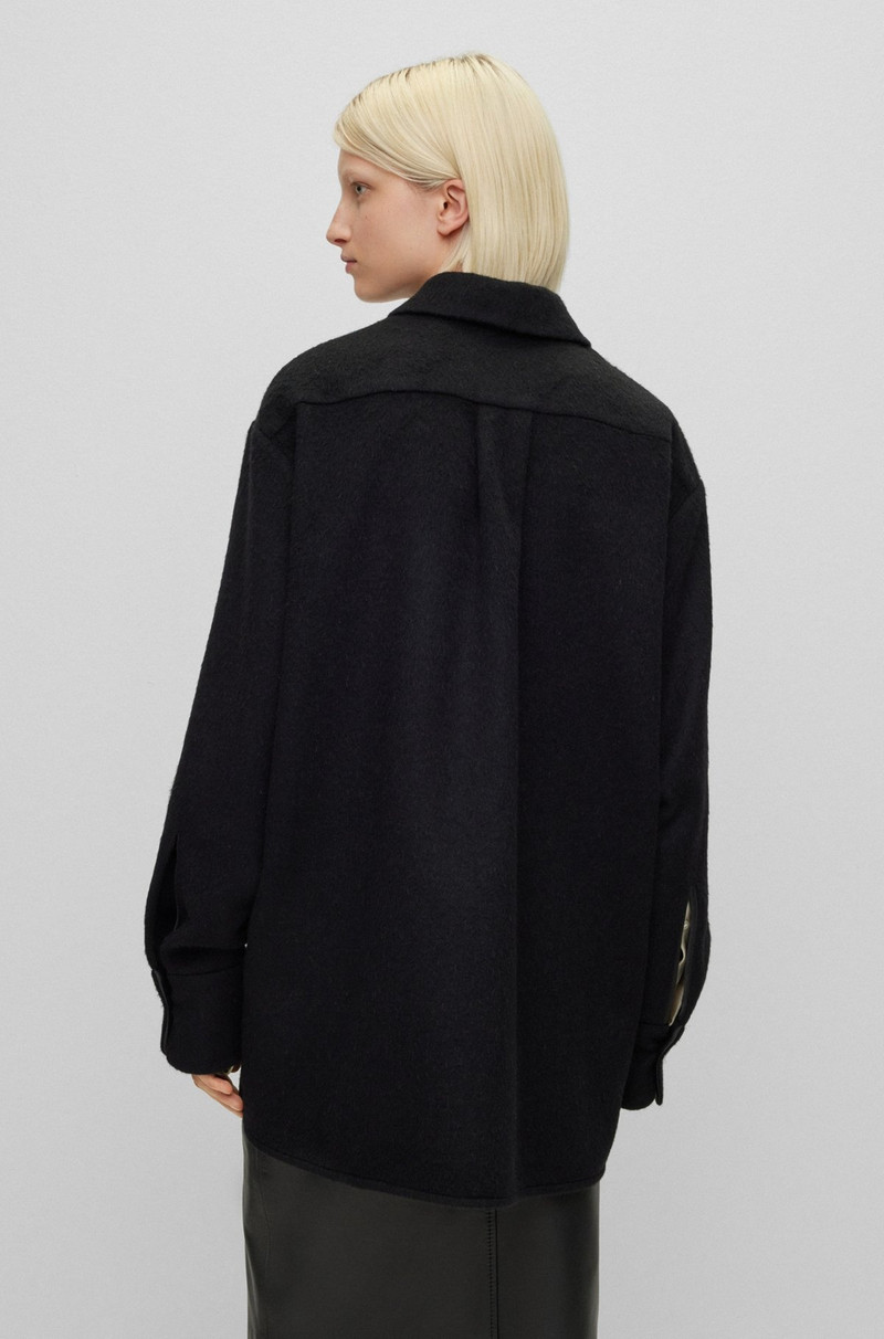 OVERSIZE WOOL-BLEND SHIRT JACKET 5