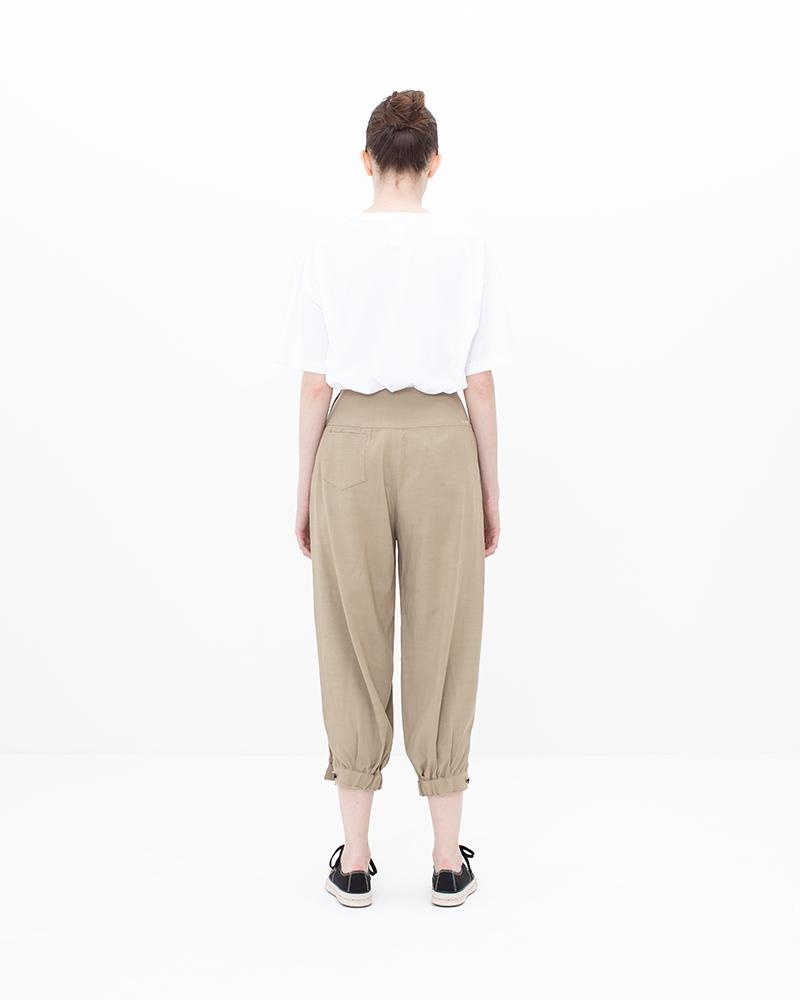 BUBBLE PANTS W BEIGE - 4