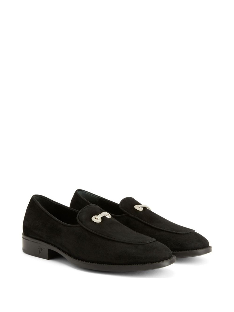 Giuseppe Zanotti Archibald suede loafers outlook