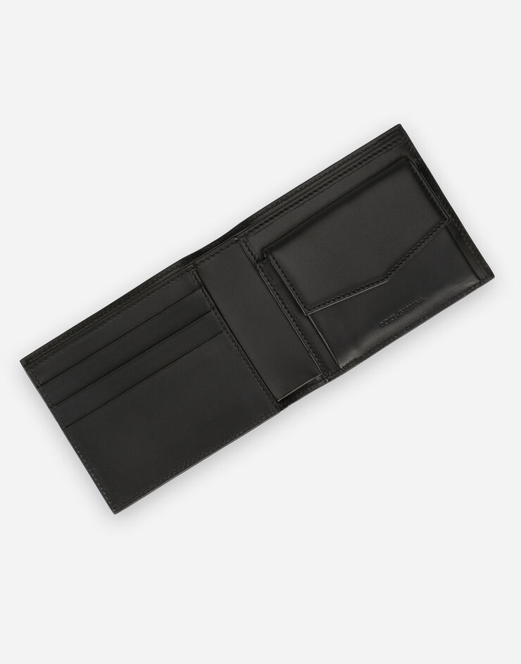 Plain calfskin bifold wallet - 4