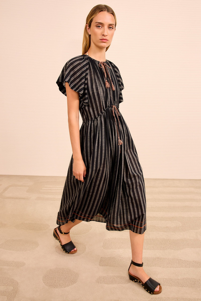 Ariane Striped Dress Coverup 4