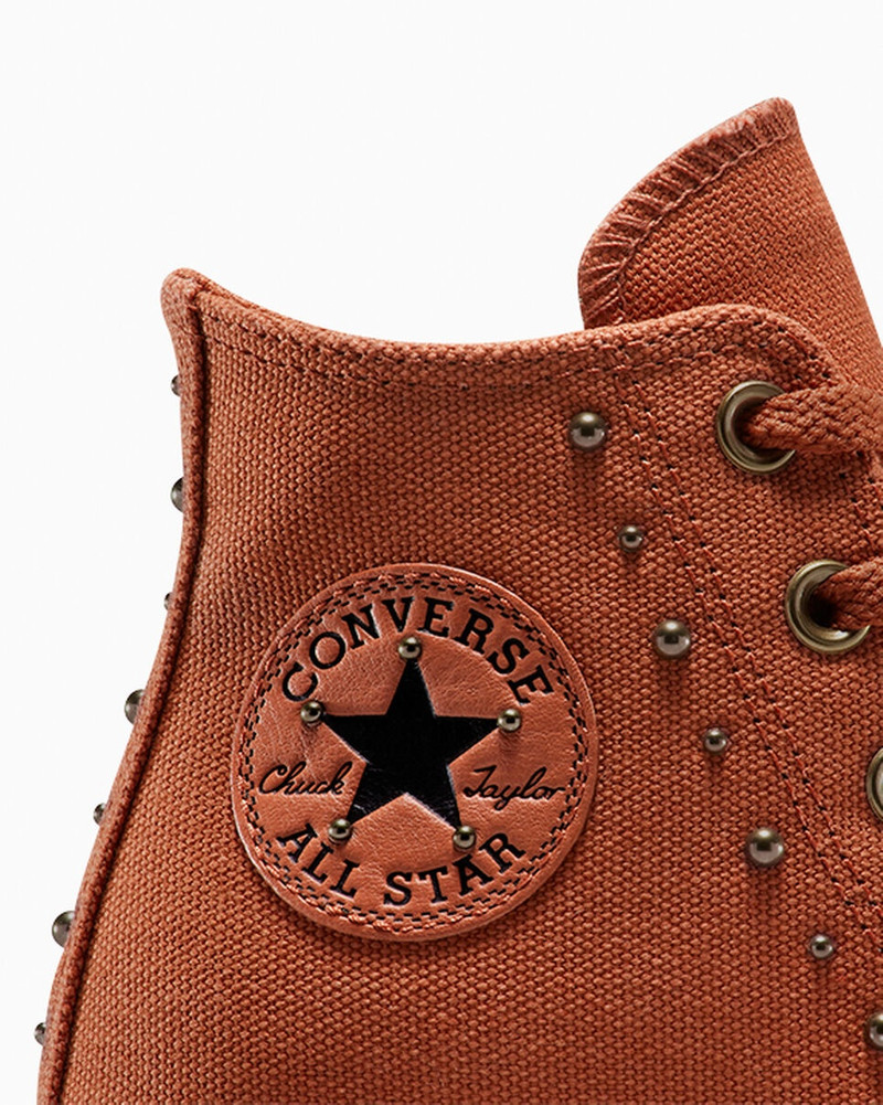 Chuck Taylor All Star Wedge Platform Studded 8