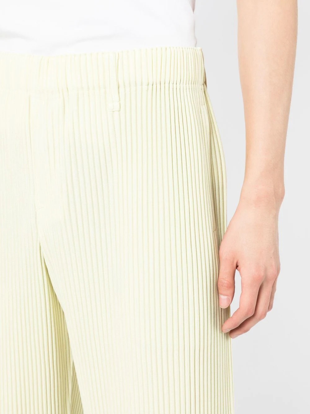 tailored pleated shorts - 5