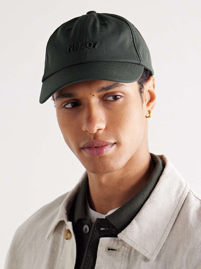 NN07 Dad 1088 Logo-Embroidered Canvas Baseball Cap outlook