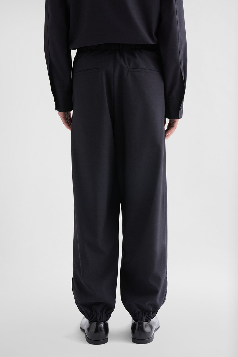Wool Poplin Trousers 5