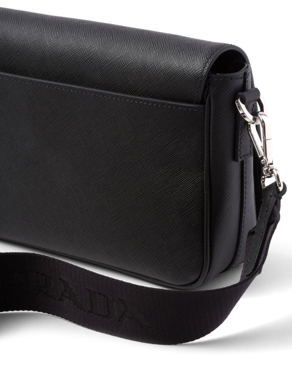 Saffiano leather shoulder bag - 6