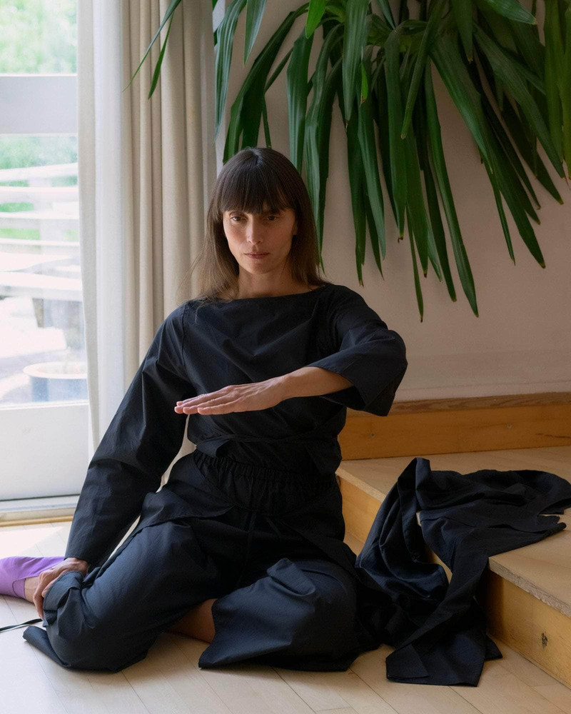 Decti Long Sleeve Top - Organic Cotton Poplin 8
