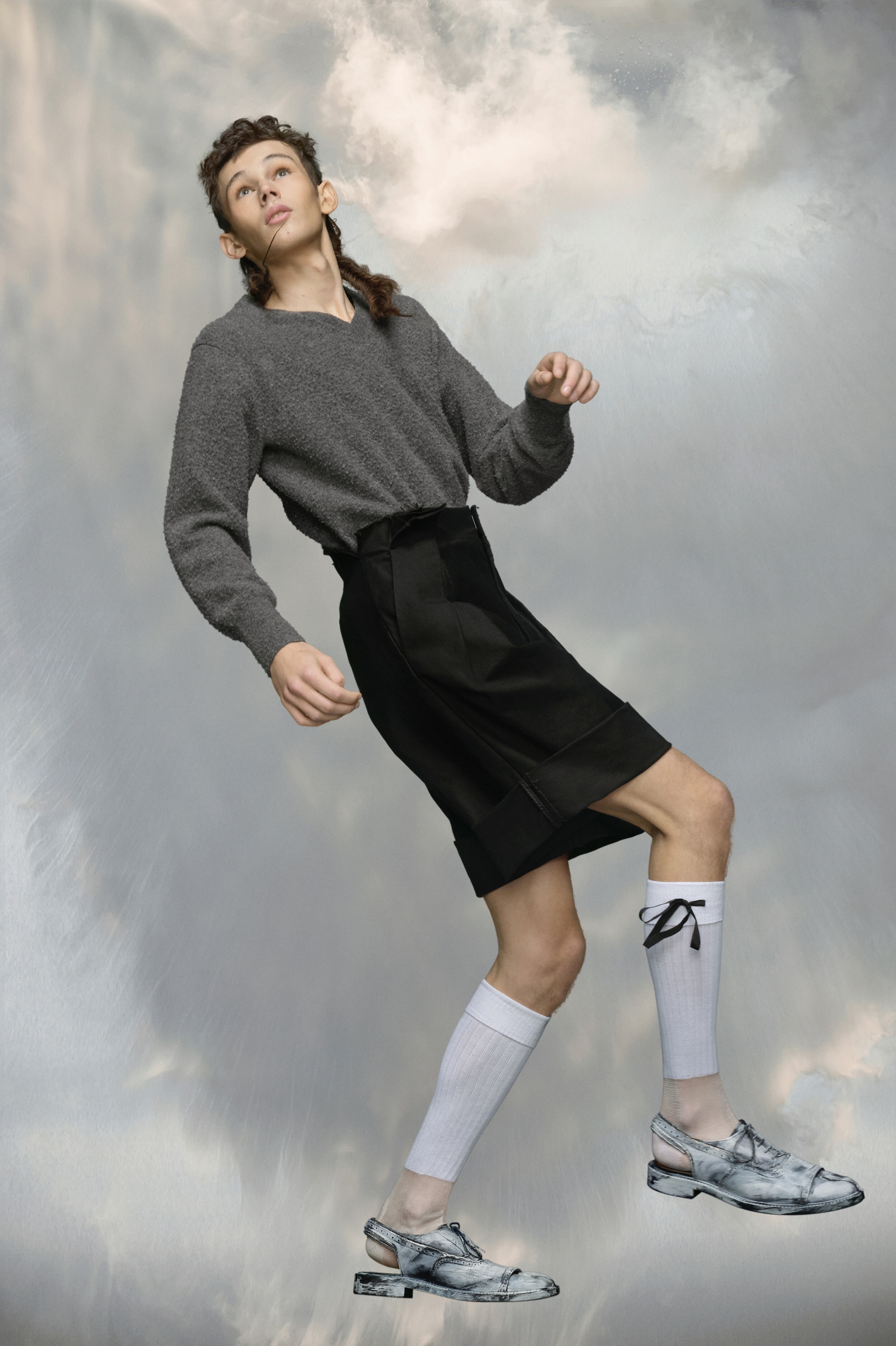 Satin cotton shorts - 3