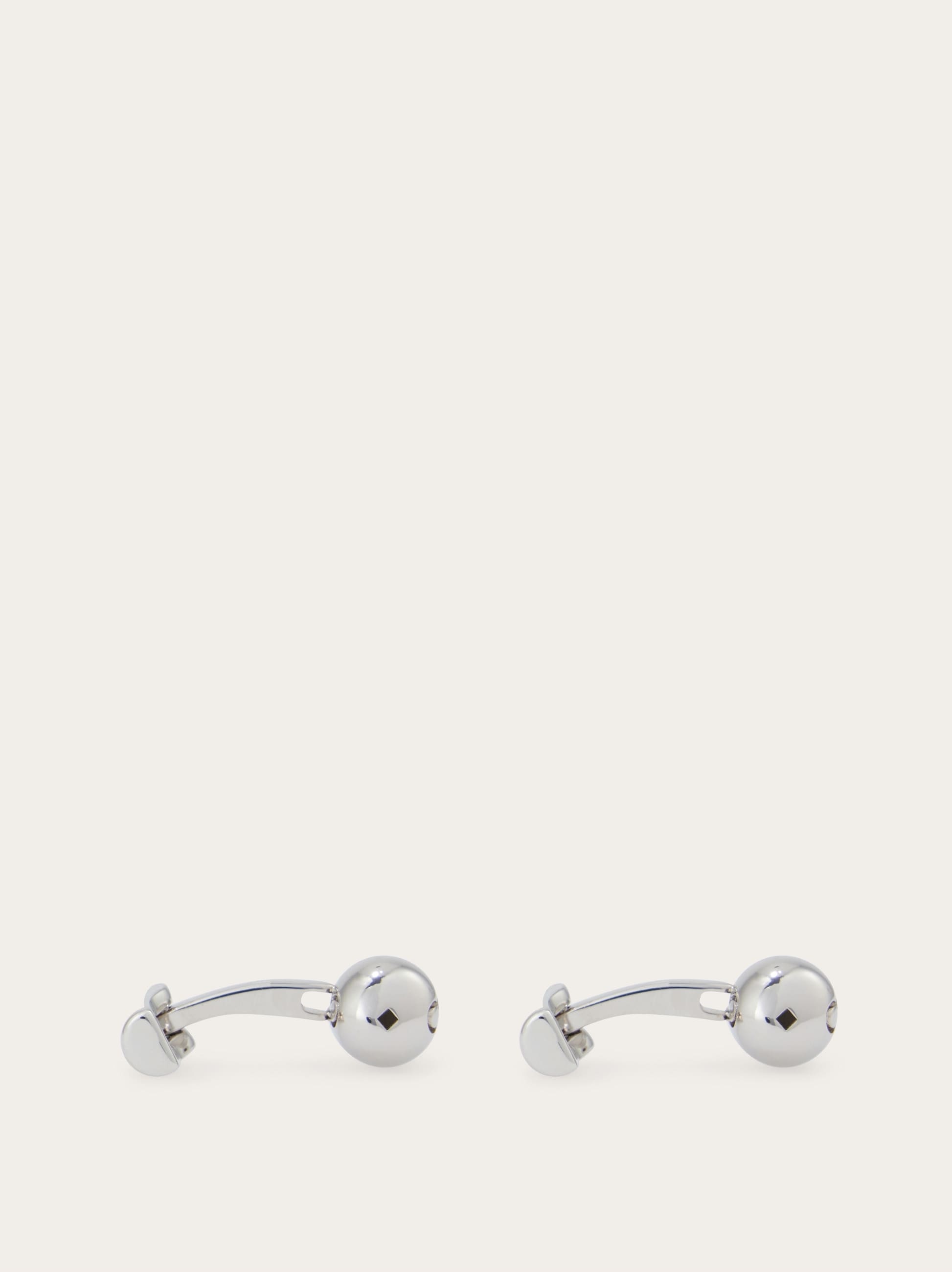 Gancini ball cufflinks - 3