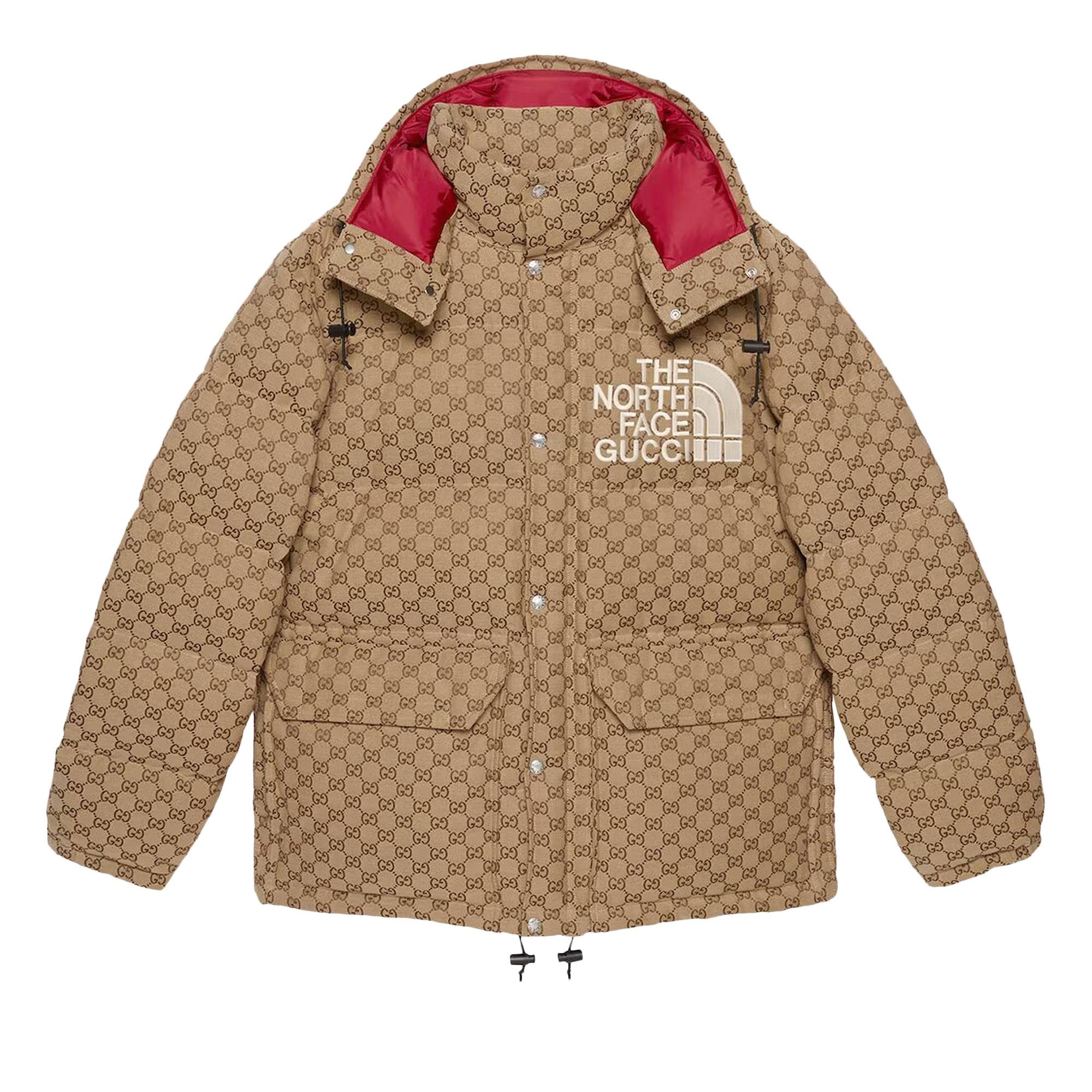 Gucci x The North Face Padded Jacket 'Beige/Ebony' - 1