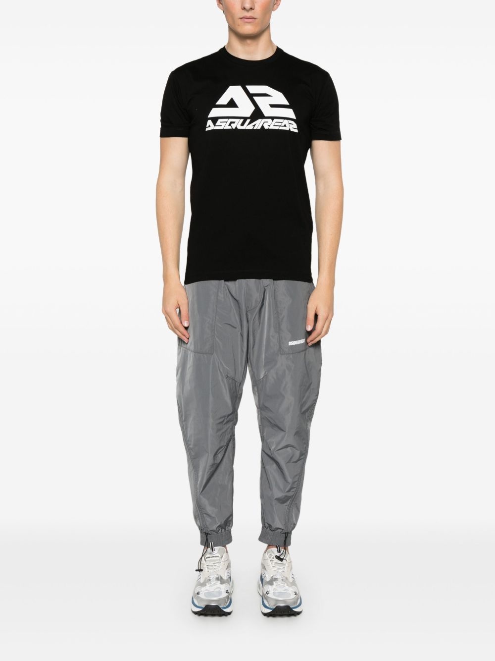 logo-print T-shirt - 2