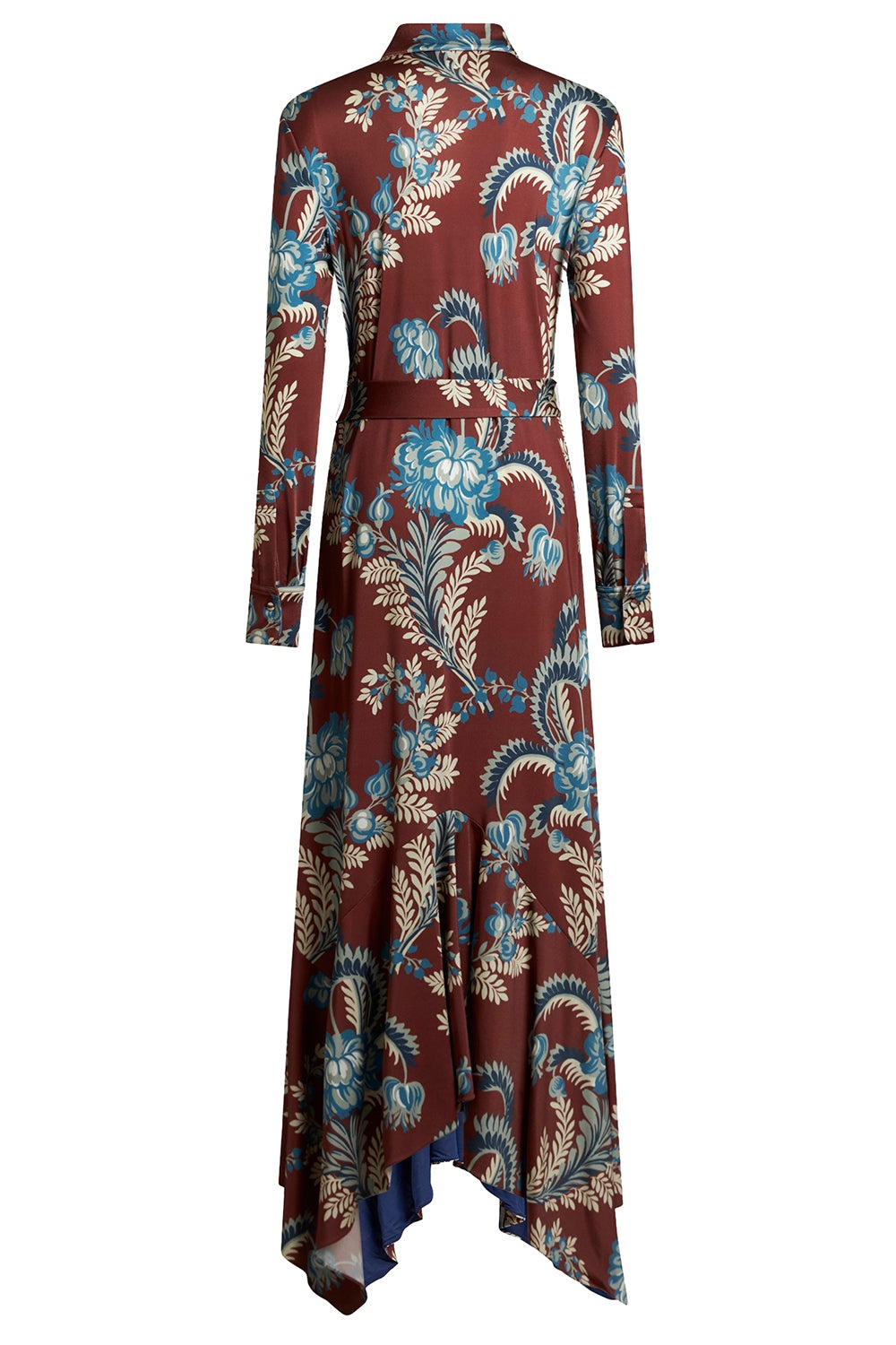 Long Sleeve Printed Shirtdress - 2