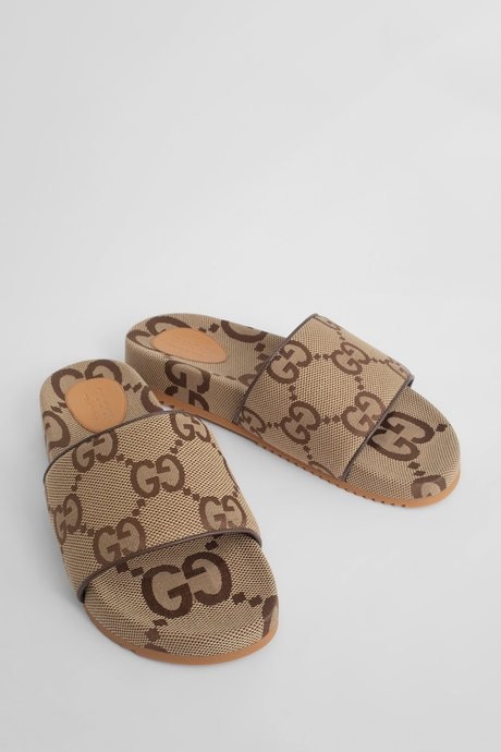 Gucci men's multicolor maxi gg canvas slide sandal - 6