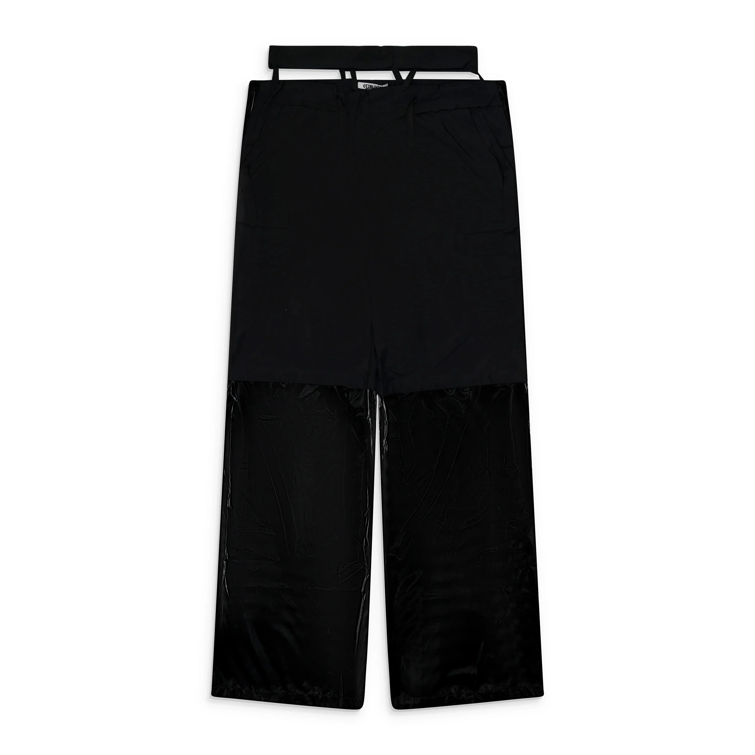 Ottolinger Baggy Cargo Pants Black - 1
