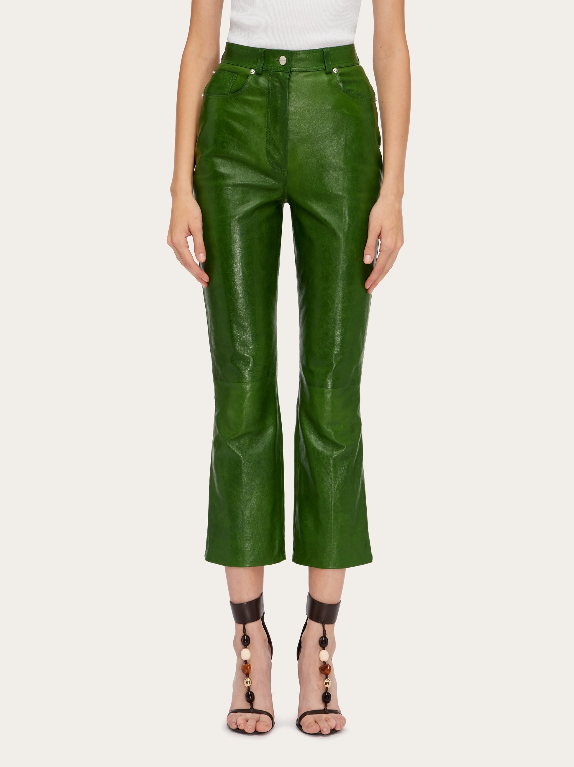 Five pocket nappa trouser - 2