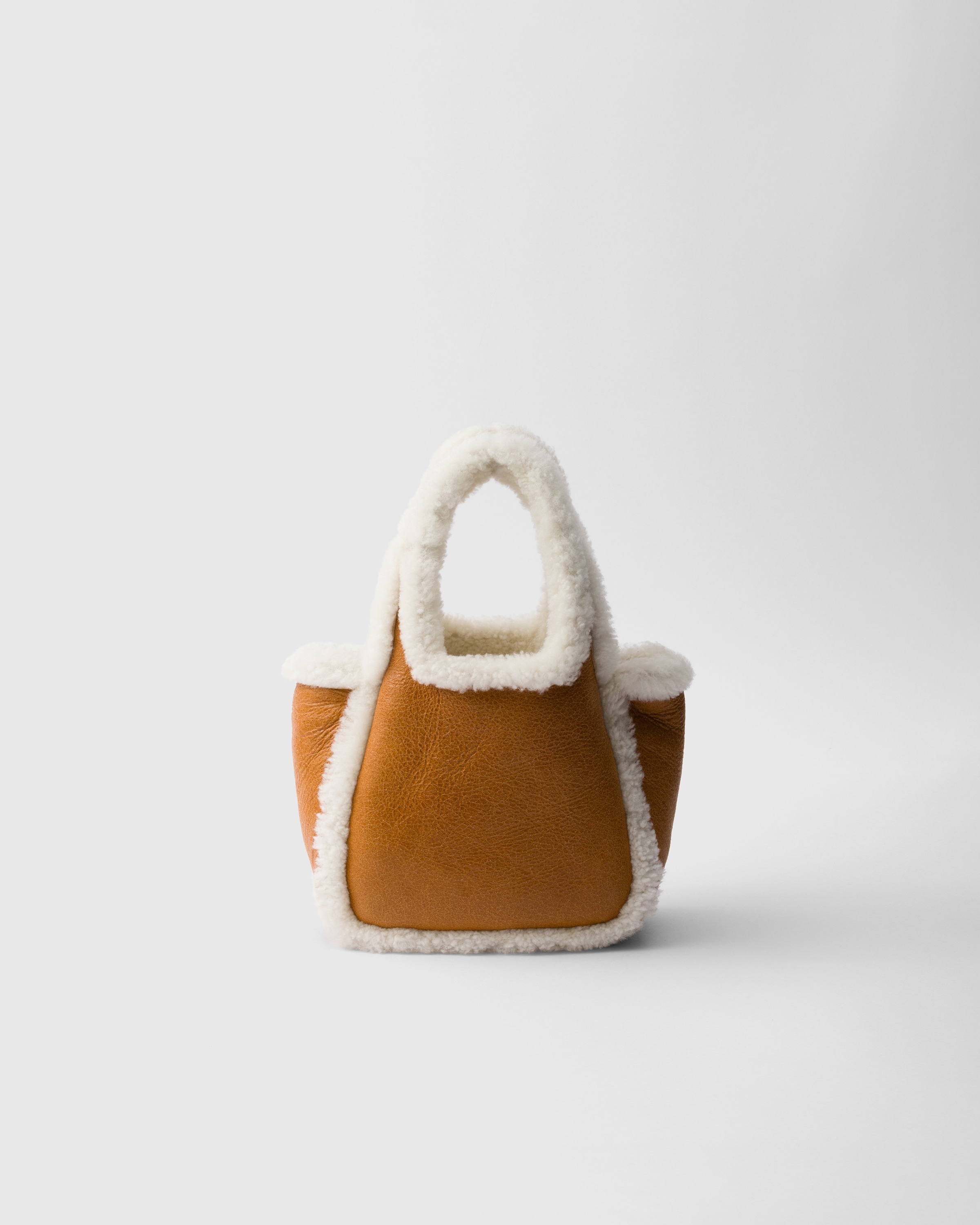 Shearling mini handbag - 3