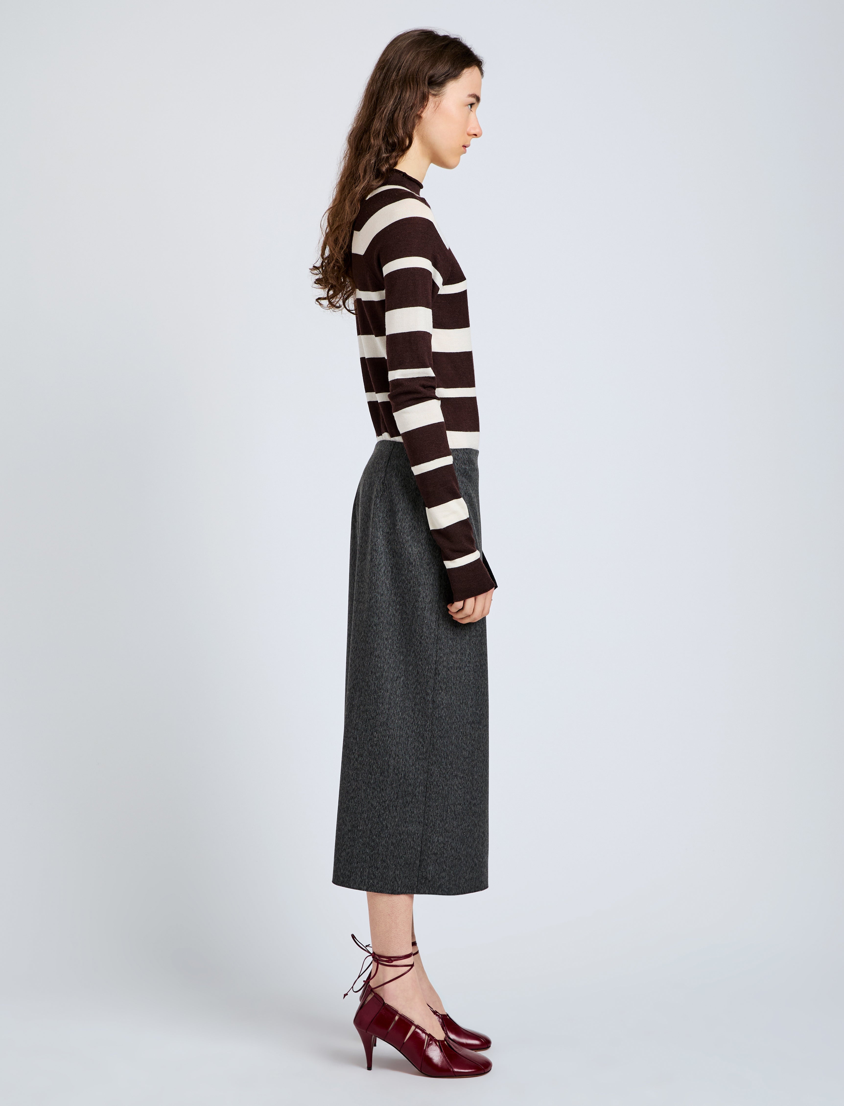 Gia Top in Superfine Merino Silk - 4