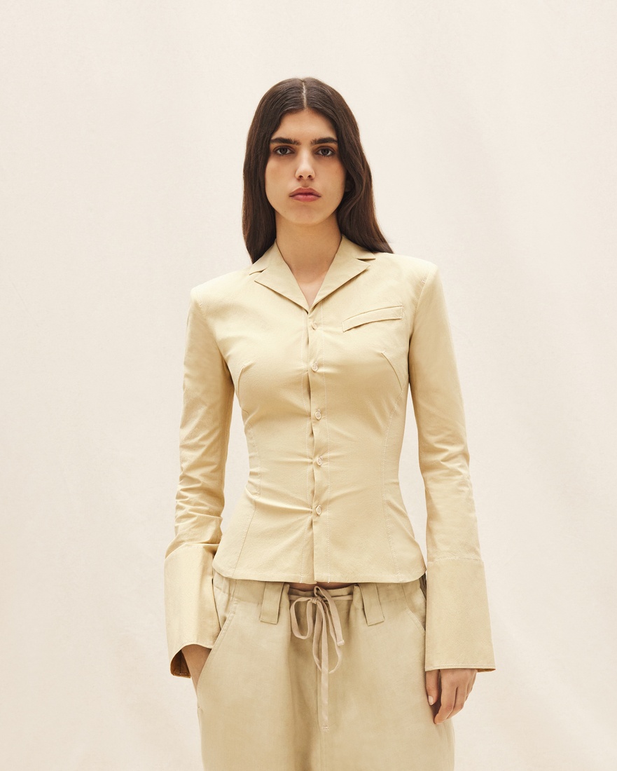 La veste Crema - 5