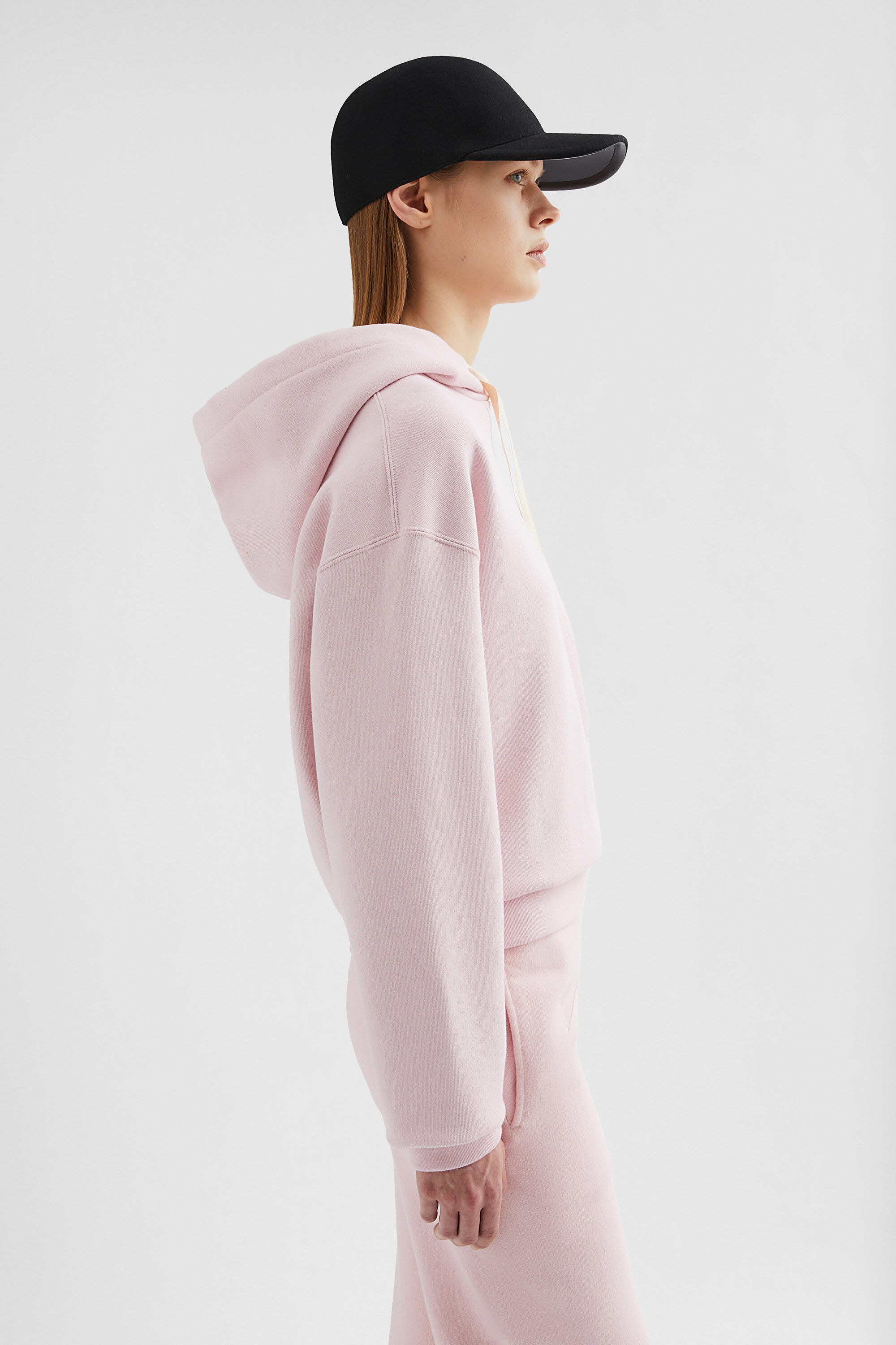 Cotton Terry Hooded Sweatshirt - 5