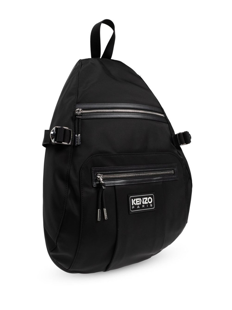 logo-patch backpack 4