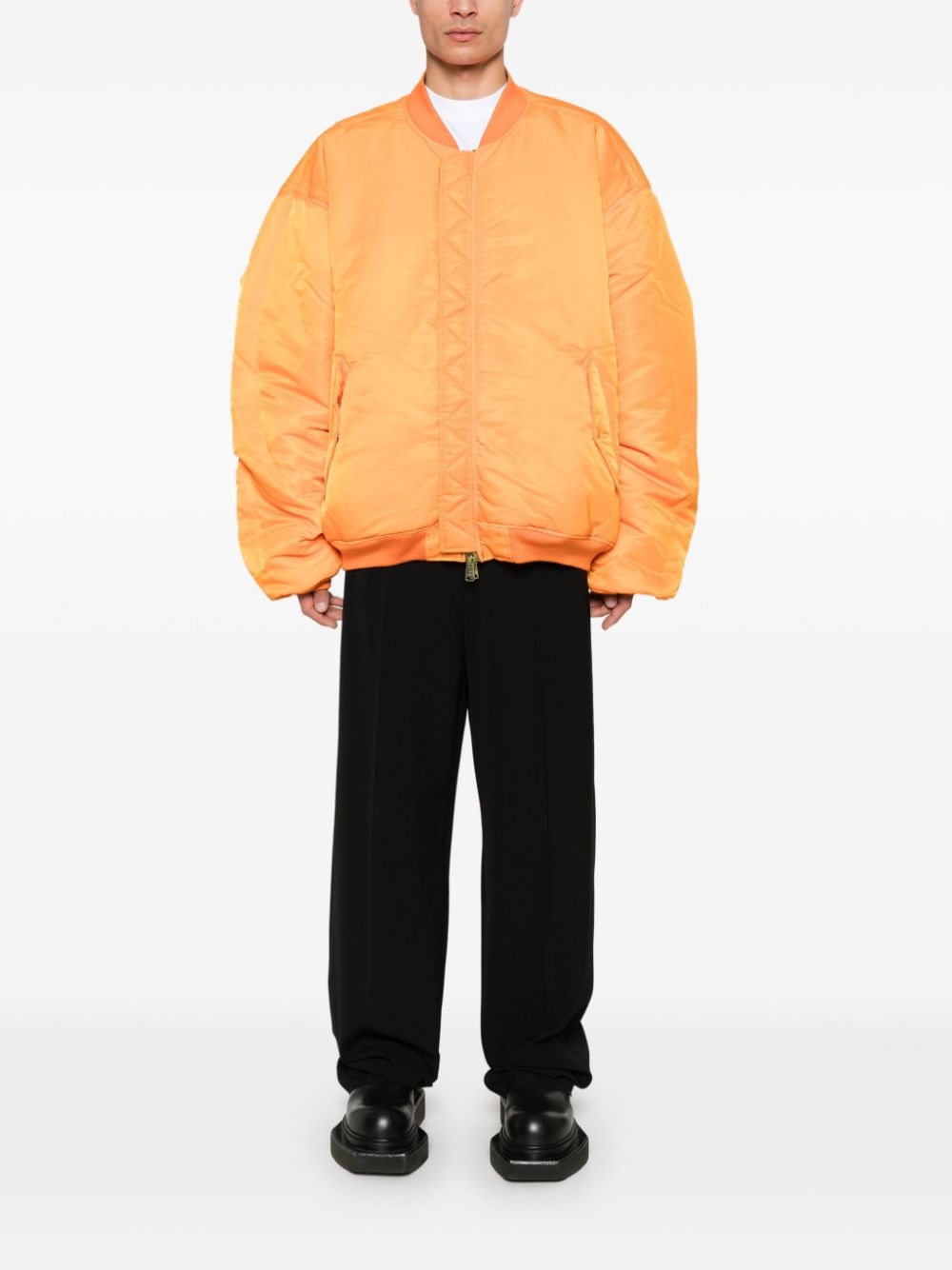 cargo bomber jacket - 6