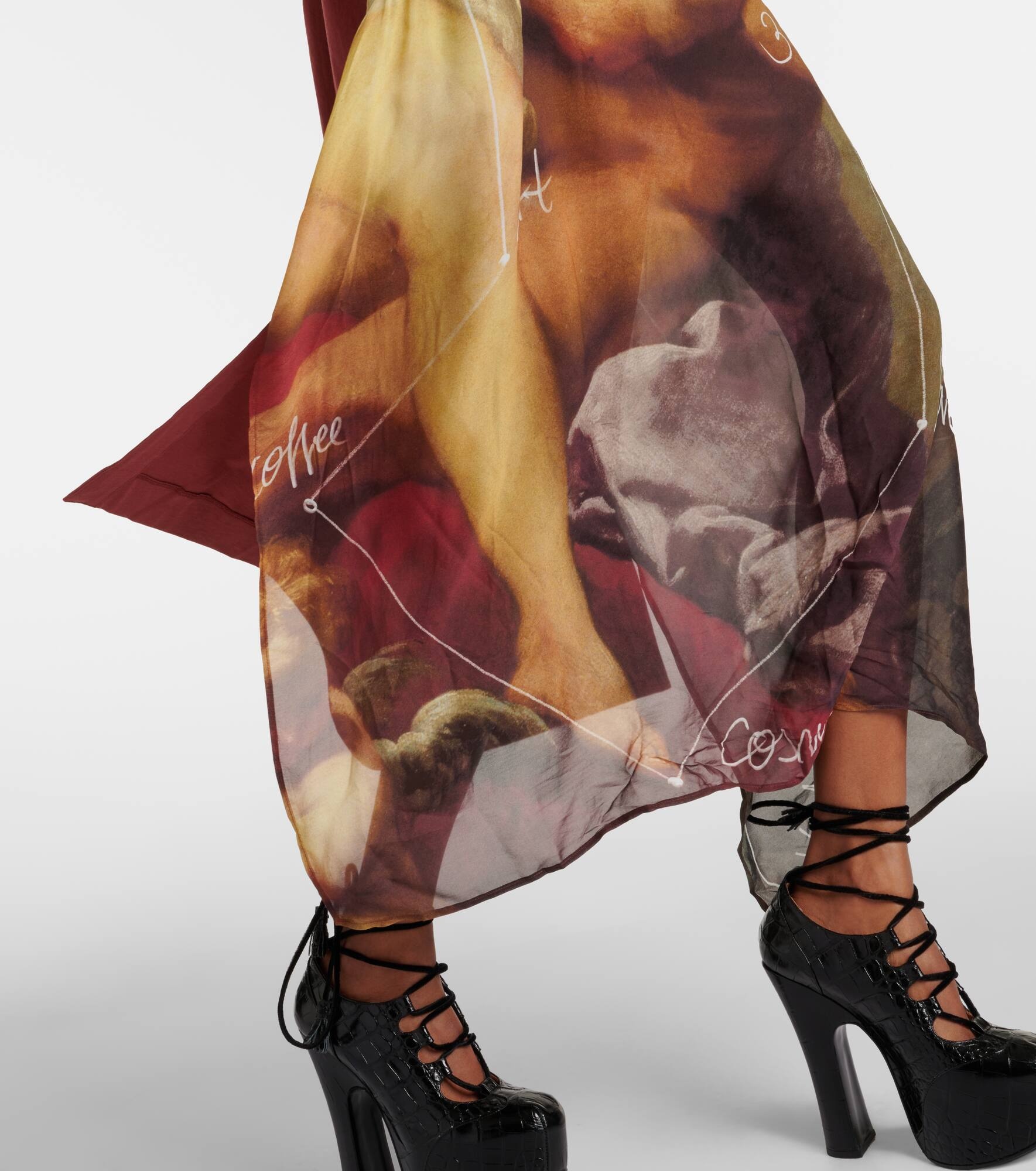 Kiss printed T-shirt dress - 5