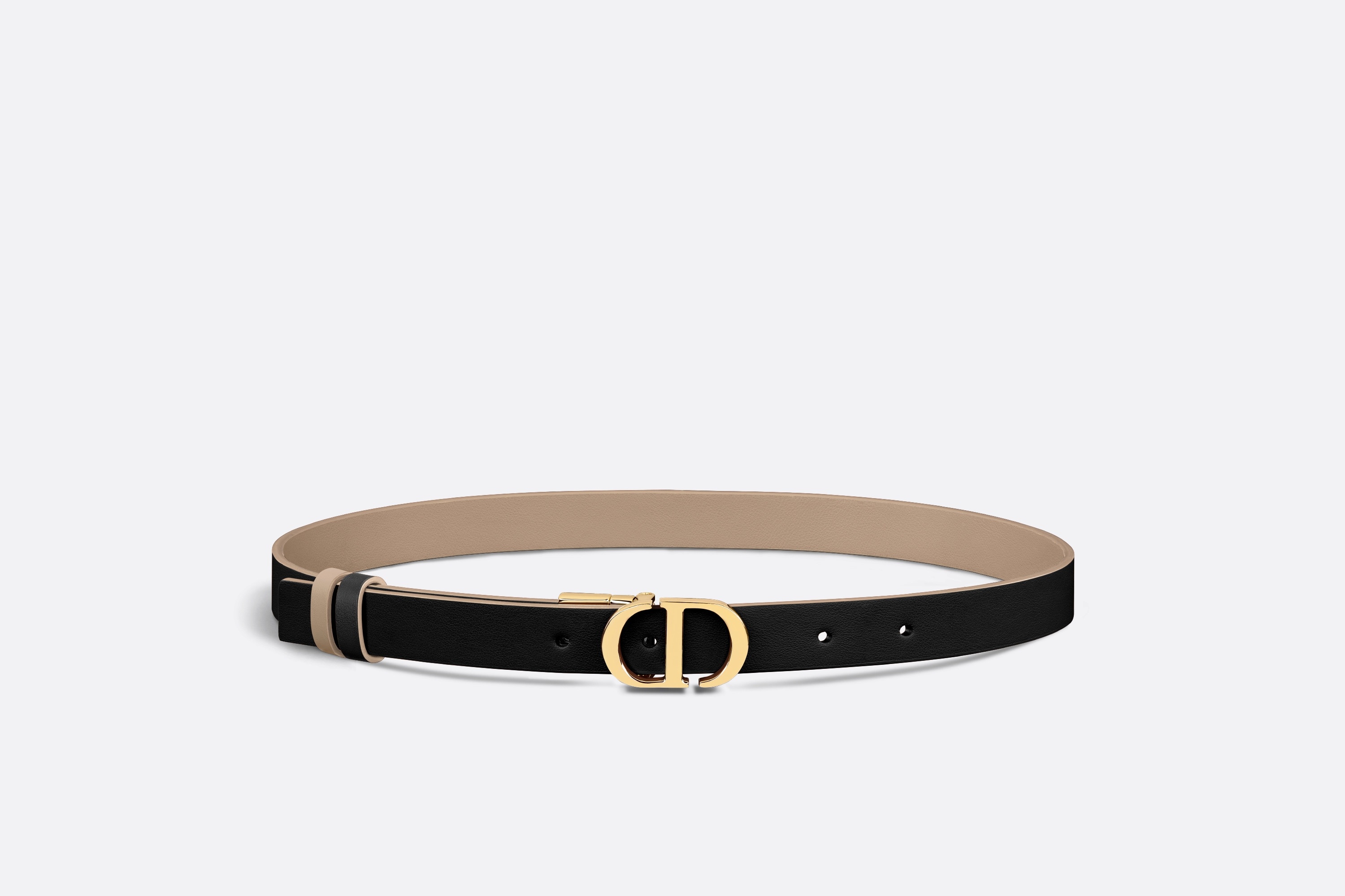 新品 Dior ディオール ベルト MONTAIGNE BLACK&BEIGE 新品 Dior ディオール ベルト MONTAIGNE BLACK&BEIGE