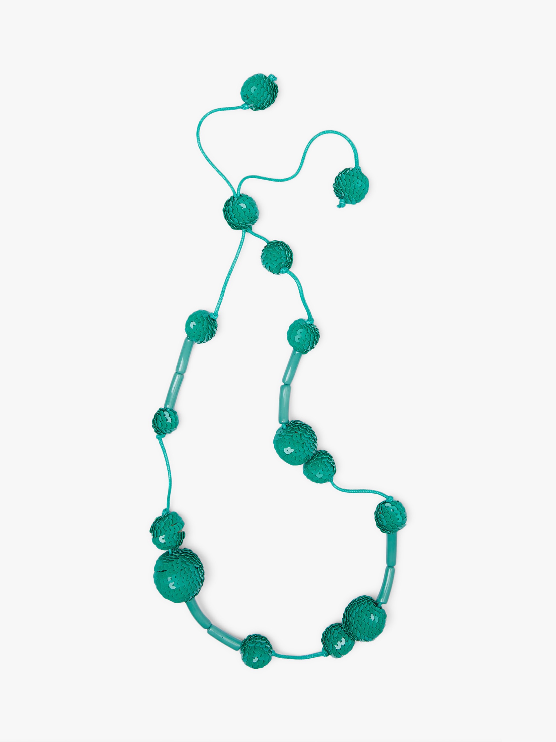PARATA Resin and cotton necklace - 1