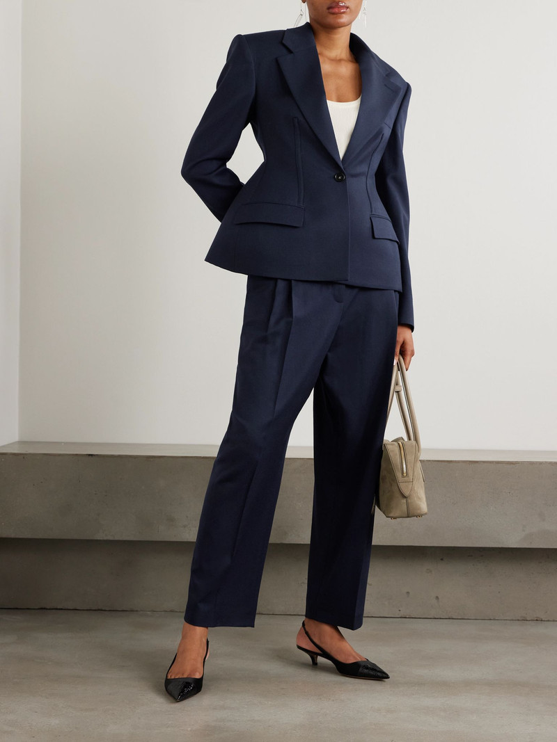 Stella McCartney Wool blazer Navy outlook