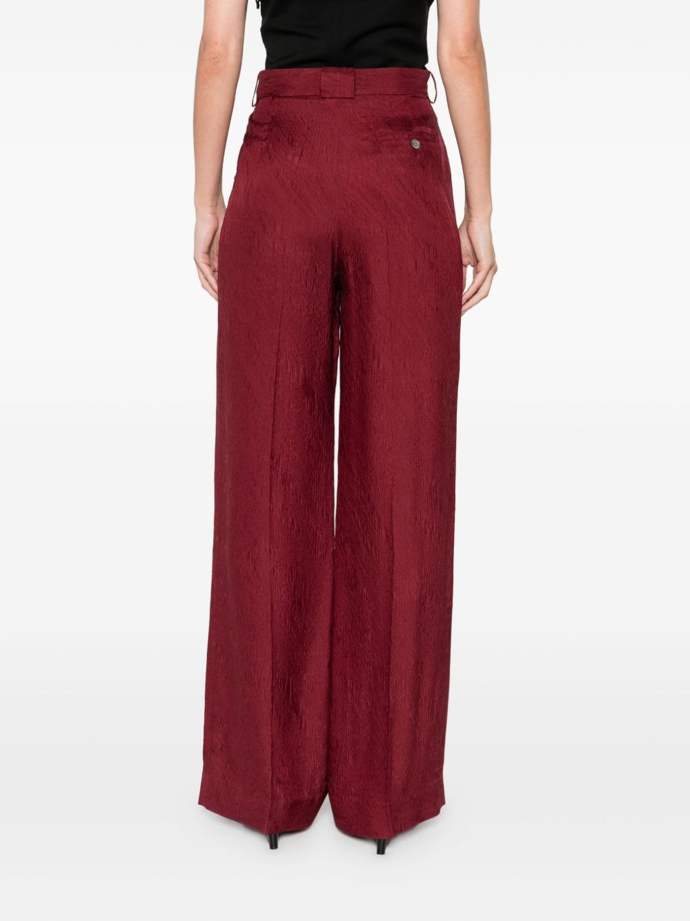textured trousers - 4