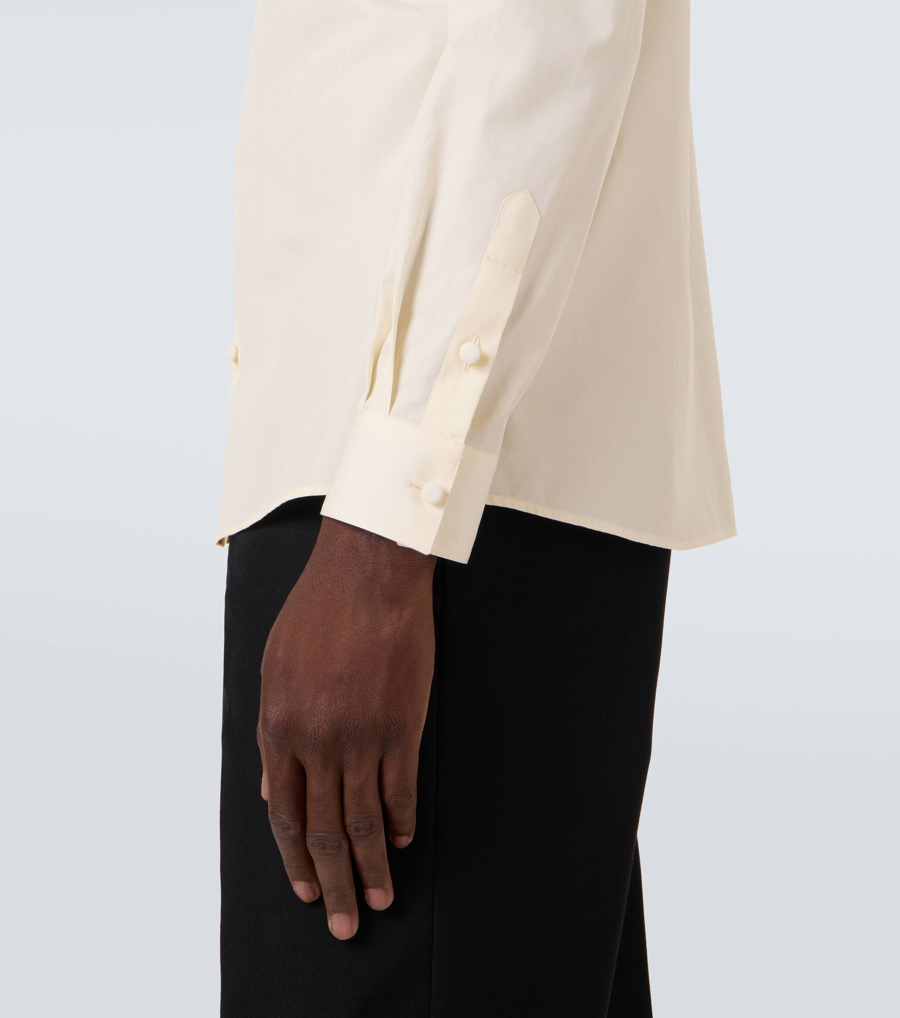 Cotton poplin shirt - 7