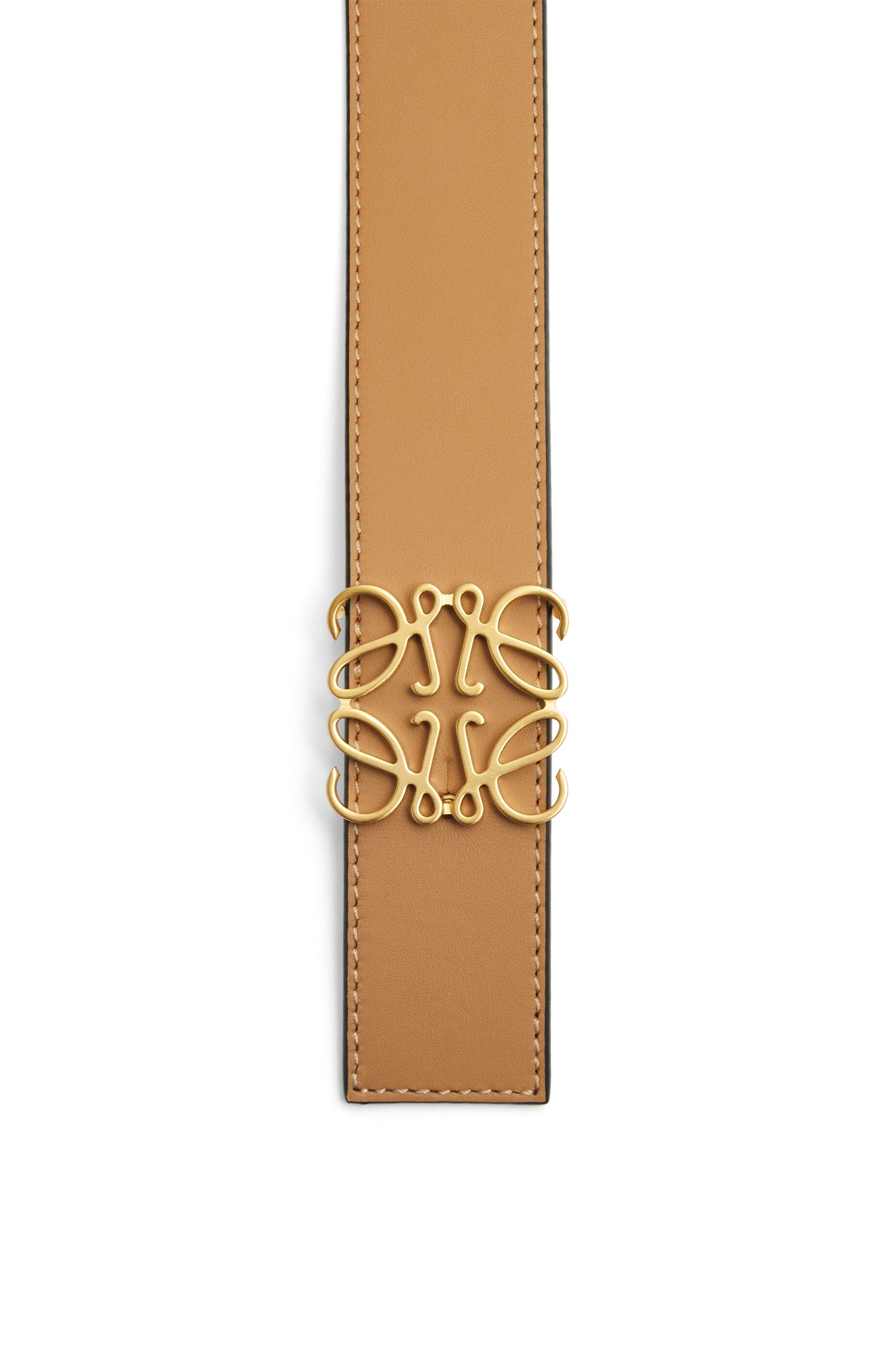 Reversible Anagram belt in smooth calfskin - 3