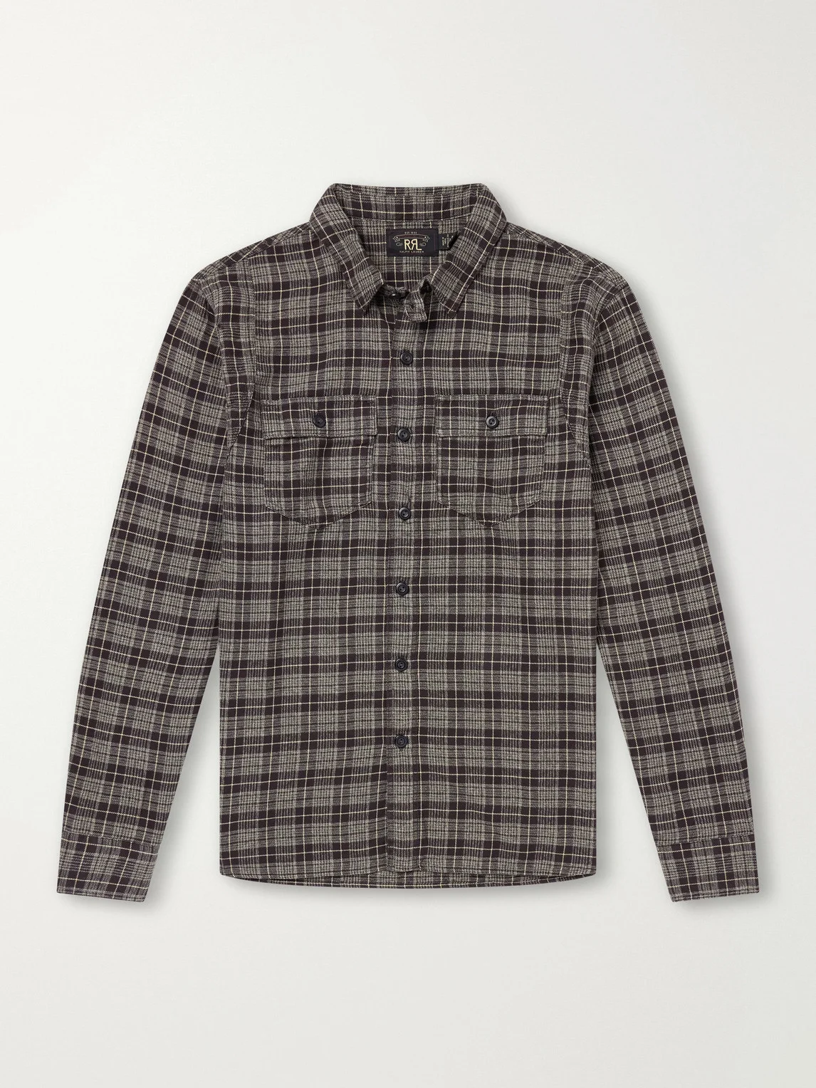Eaton Checked Cotton-Flannel Shirt - 1
