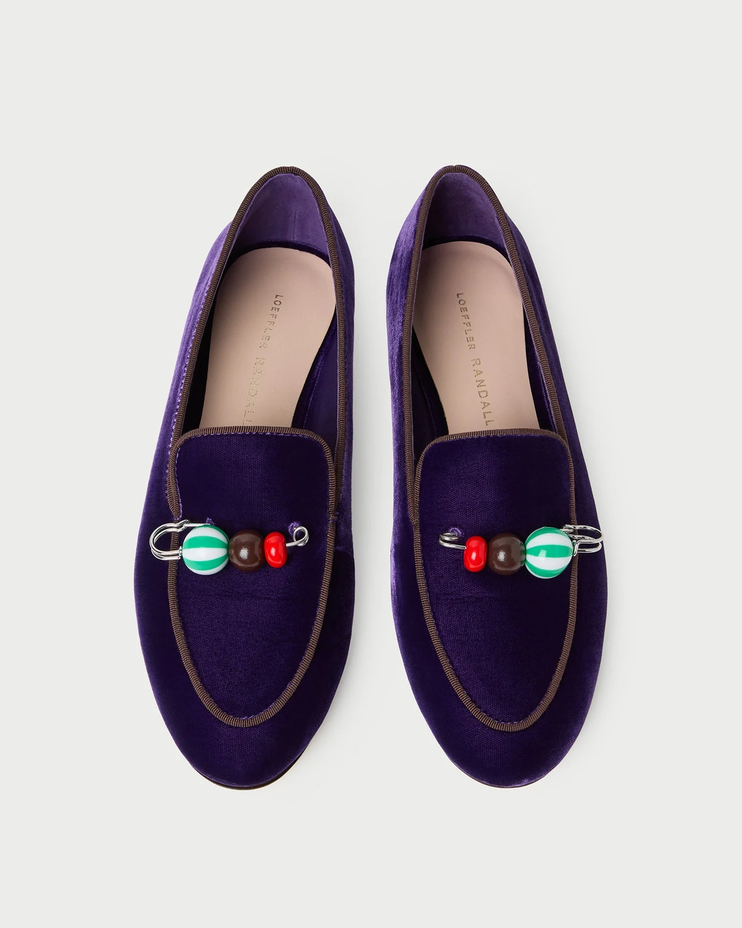 Vale Jewel Velvet Loafer - 1
