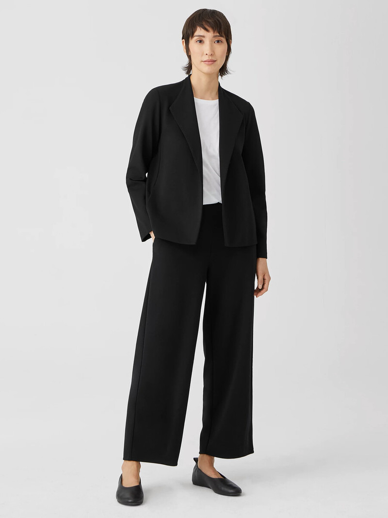 Washable Flex Ponte High Collar Jacket 3