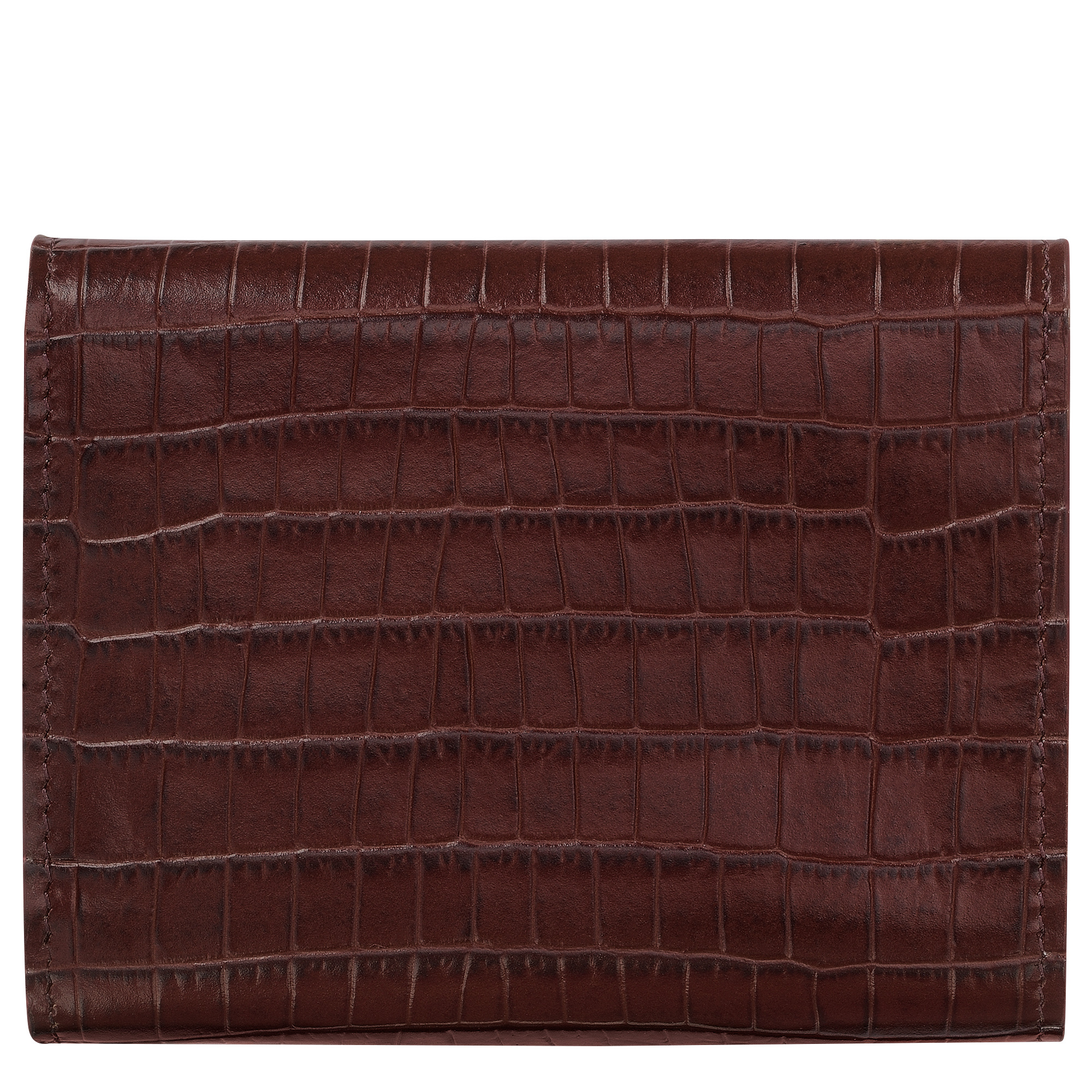 Longchamp Pocket Compact wallet Mocha - Leather - 2