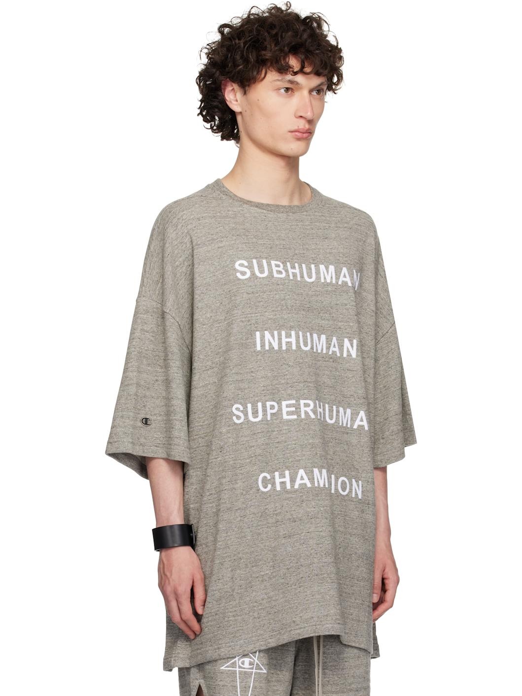 Gray Champion Edition Tommy T-shirt - 2